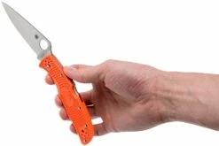 Spyderco C10FPOR Endura 4, Flat Ground, FRN Orange -KNIVESANDTOOLS Ventas SPC10FPOR 08 spyderco