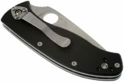 Spyderco Tenacious C122GPS Navaja, Parcialmente Dentada -KNIVESANDTOOLS Ventas SPC122GPS 03 spyderco tenacious half gekarteld spc122gps d3