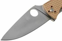 Spyderco Tenacious Lightweight Tan C122PTN FRN Navaja -KNIVESANDTOOLS Ventas SPC122PTN 03 spyderco