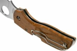 Spyderco Chaparral Birdseye Maple Wood C152WDP Navaja -KNIVESANDTOOLS Ventas SPC152WDP 05 spyderco