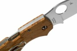 Spyderco Chaparral Birdseye Maple Wood C152WDP Navaja -KNIVESANDTOOLS Ventas SPC152WDP 06 spyderco