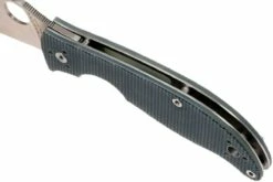 Spyderco Polestar C220GPGY Navaja. Sal Glesser Design -KNIVESANDTOOLS Ventas SPC220GPGY 07 spyderco spc220gpgy 07