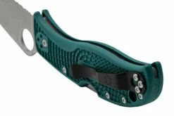 Spyderco LeafJumper K390 C262SBLK390 Navaja Dentada -KNIVESANDTOOLS Ventas SPC262SBLK390 04 spyderco