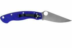 Spyderco Military C36GPDBL Dark Blue S110V, Navaja -KNIVESANDTOOLS Ventas SPC36GPDBL 02 spyderco