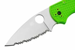 Spyderco Native 5 Salt, Green FRN, LC200N, C41SGR5 Navaja -KNIVESANDTOOLS Ventas SPC41SGR5 03 spyderco