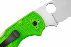 Spyderco Native 5 Salt, Green FRN, LC200N, C41SGR5 Navaja -KNIVESANDTOOLS Ventas SPC41SGR5 05 spyderco