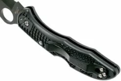 Spyderco C88PBBK2 Salt 2, Plain Edge, Negro -KNIVESANDTOOLS Ventas SPC88PBBK2 05 spyderco spc88pbbk2 05