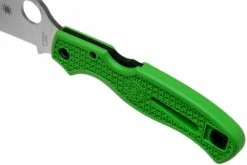 Spyderco Atlantic Salt Green LC200N C89FPGR Navaja -KNIVESANDTOOLS Ventas SPC89FPGR 07 spyderco