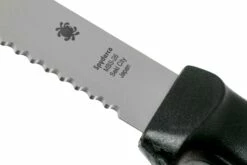 Spyderco Cuchillo De Pan K01SBK, 26 Cm -KNIVESANDTOOLS Ventas SPK01SBK 04 spyderco kitchen
