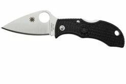 Spyderco Manbug MBKLFP Leafshape VG-10, Black FRN, Navaja