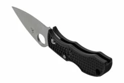 Spyderco Manbug MBKLFP Leafshape VG-10, Black FRN, Navaja -KNIVESANDTOOLS Ventas SPMBKLFP 04 spyderco