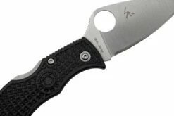 Spyderco Manbug MBKLFP Leafshape VG-10, Black FRN, Navaja -KNIVESANDTOOLS Ventas SPMBKLFP 05 spyderco