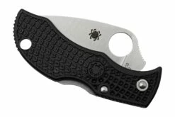 Spyderco Manbug MBKLFP Leafshape VG-10, Black FRN, Navaja -KNIVESANDTOOLS Ventas SPMBKLFP 06 spyderco