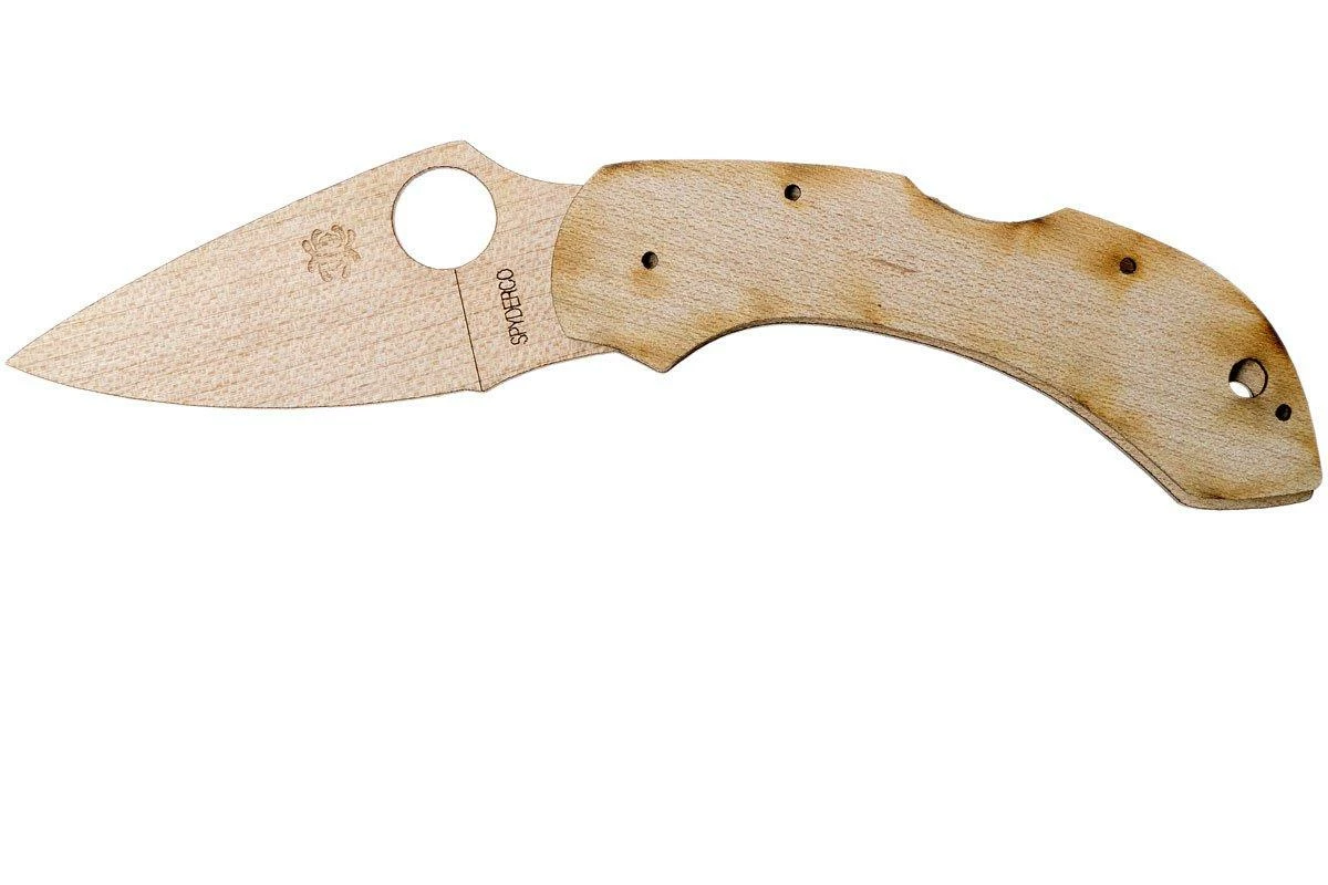 Spyderco Wooden Kit Dragonfly C28 WDKIT1 Navaja De Madera 3 Spyderco Wooden Kit Dragonfly C28 WDKIT1 Navaja De Madera