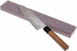 Sakai Takayuki 45-Layer Damascus WA Cuchillo Santoku, 18 Cm, 07252-D -KNIVESANDTOOLS Ventas TA07252 D 08 sakai takayuki damast ta07252 d 08