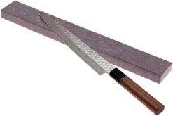 Sakai Takayuki 45-Layer Damascus WA Cuchillo Para Trinchar, 24 Cm, 07257-D -KNIVESANDTOOLS Ventas TA07257 D 08 sakai takayuki damast ta07257 d 08