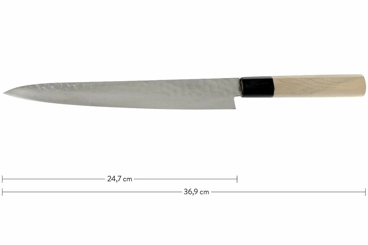 Sakai Takayuki 45-Layer Damascus Cuchillo Para Trinchar, 24 Cm, 7257 3 Sakai Takayuki 45-Layer Damascus Cuchillo Para Trinchar, 24 Cm, 7257