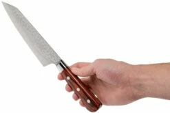 Sakai Takayuki 33-Layer Damascus Kengata 16 Cm Caoba, 7399 -KNIVESANDTOOLS Ventas TA07399 06 sakai takayuki