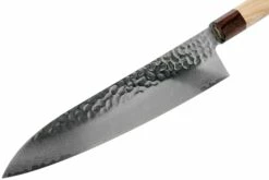 Sakai Takayuki Cuchillo Cocinero 33-Capas Damascus Hammered WA 24 Cm 10 Sakai Takayuki Cuchillo Cocinero 33-Capas Damascus Hammered WA 24 Cm -KNIVESANDTOOLS Ventas TA07476 03 sakai takayuki