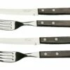 Tramontina Churrasco 92000-007, Juego De Cubiertos Para Carne Y Pizza De 4 Piezas
