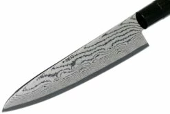 Tojiro Shippu Black Damascus Cuchillo De Chef 21 Cm, FD-1594 12 Tojiro Shippu Black Damascus Cuchillo De Chef 21 Cm, FD-1594 -KNIVESANDTOOLS Ventas TJFD 1594 03 tojiro sippu black