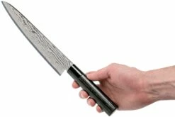 Tojiro Shippu Black Damascus Cuchillo De Chef 21 Cm, FD-1594 15 Tojiro Shippu Black Damascus Cuchillo De Chef 21 Cm, FD-1594 -KNIVESANDTOOLS Ventas TJFD 1594 06 tojiro sippu black