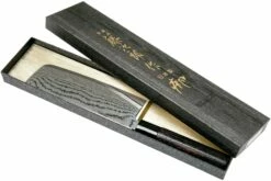 Tojiro Shippu Black Damasco Nakiri 16 Cm, FD-1598 -KNIVESANDTOOLS Ventas TJFD 1598 08 tojiro sippu black