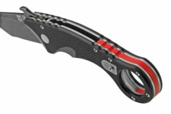 Spartan Blades Ronin Shoto SFBL9BK Black Red G10 Cuchillo Karambit -KNIVESANDTOOLS Ventas USSFBL9BK 04 spartanblades