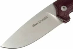 Viper Dan 1 5928CBR Burgundy Micarta N690, Drop-point -KNIVESANDTOOLS Ventas VPV5928CBR 03 viper dan 1 vpv5928cbr 03