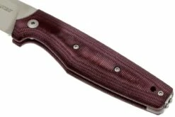 Viper Dan 1 5928CBR Burgundy Micarta N690, Drop-point -KNIVESANDTOOLS Ventas VPV5928CBR 05 viper dan 1 vpv5928cbr 05