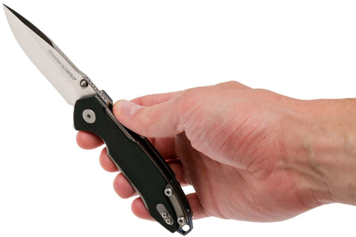 Viper Storm V5954GB Black G10 - Satin, Rick Hinderer Design 10 Viper Storm V5954GB Black G10 - Satin, Rick Hinderer Design - Imagen 8