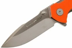 Viper Storm V5954GO Orange G10 - Satin, Rick Hinderer Design -KNIVESANDTOOLS Ventas VPV5954GO 03 viper storm vpv5954go 03