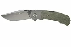 Viper Turn V5986CG Green Canvas Micarta Navaja, Fabrizio Silvestrelli Design
