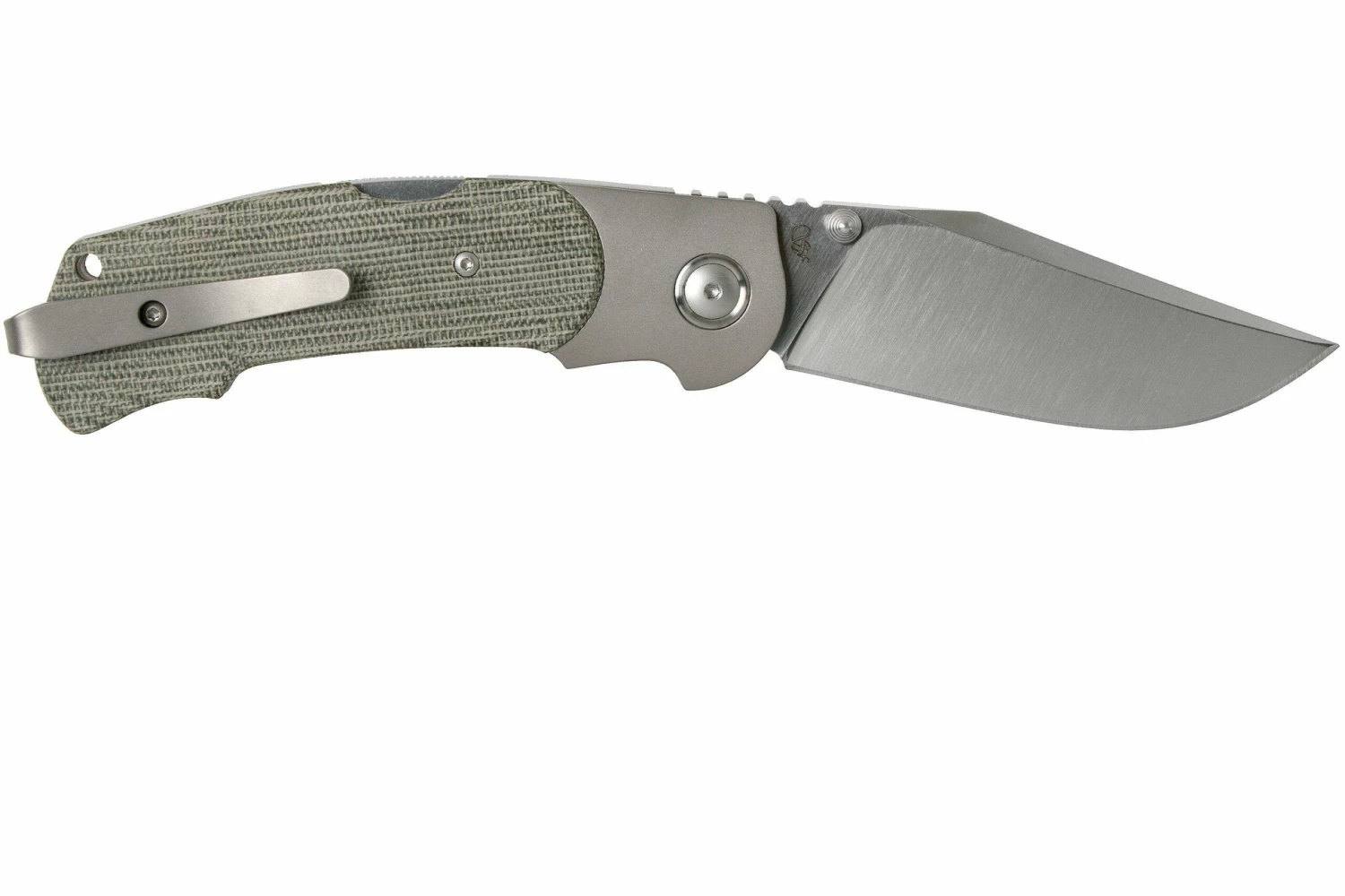 Viper Turn V5986CG Green Canvas Micarta Navaja, Fabrizio Silvestrelli Design 4 Viper Turn V5986CG Green Canvas Micarta Navaja, Fabrizio Silvestrelli Design - Imagen 2