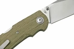 Viper Turn V5988CG Green Canvas Micarta Navaja, Fabrizio Silvestrelli Design -KNIVESANDTOOLS Ventas VPV5988CG 05 viper