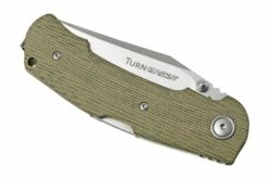 Viper Turn V5988CG Green Canvas Micarta Navaja, Fabrizio Silvestrelli Design -KNIVESANDTOOLS Ventas VPV5988CG 06 viper