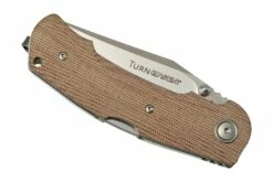 Viper Turn V5988CN Natural Canvas Micarta Navaja, Fabrizio Silvestrelli Design -KNIVESANDTOOLS Ventas VPV5988CN 06 viper