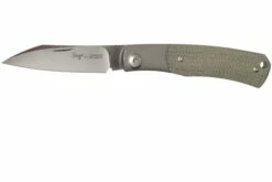 Viper Hug V5992CG Green Canvas Micarta Navaja, Diseño Sacha Thiel