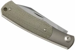 Viper Hug V5992CG Green Canvas Micarta Navaja, Diseño Sacha Thiel -KNIVESANDTOOLS Ventas VPV5992CG 04 viper