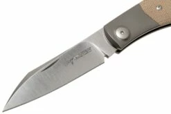 Viper Hug V5992CN Natural Canvas Micarta Navaja, Diseño Sacha Thiel -KNIVESANDTOOLS Ventas VPV5992CN 03 viper