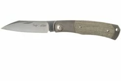 Viper Hug 2 V5994CG Green Canvas Micarta Navaja, Diseño Sacha Thiel