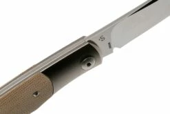 Viper Hug 2 V5994CN Natural Canvas Micarta Navaja, Diseño Sacha Thiel -KNIVESANDTOOLS Ventas VPV5994CN 06 viper