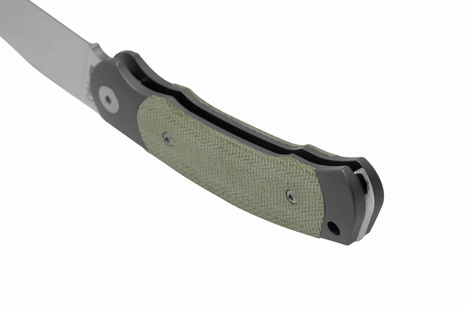 Viper Twin, V6002CG, Satin M390, Green Canvas Micarta Navaja, Diseño Fabrizio Silvestrelli 6 Viper Twin, V6002CG, Satin M390, Green Canvas Micarta Navaja, Diseño Fabrizio Silvestrelli - Imagen 4