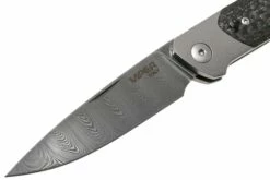 Viper Key VA5978FCB Bolster Damascus Copper Carbon Fibre Navaja -KNIVESANDTOOLS Ventas VPVA5978FCB 03 viper