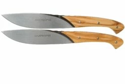 Viper Fiorentina Juego De Cuchillos Para Carne De Madera De Olivo 2-piezas, VT7500-02UL