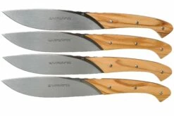 Viper Fiorentina Juego De Cuchillos Para Carne Madera De Olivo 4-piezas, VT7500-04UL