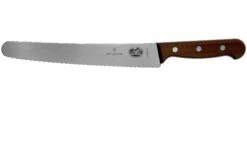 Victorinox Wood 5.2930.22G Cuchillo Para Pan/pastelería 22 Cm, Madera De Arce