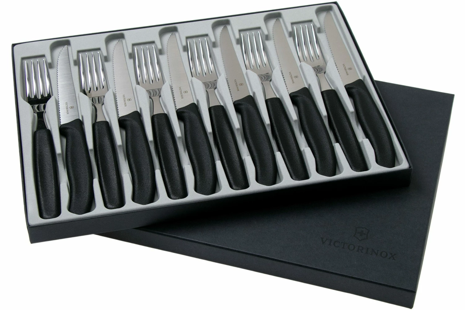 Victorinox SwissClassic 6.7233.12, Juego De Cubiertos De 12 Piezas, Negro 5 Victorinox SwissClassic 6.7233.12, Juego De Cubiertos De 12 Piezas, Negro - Imagen 3