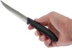 Victorinox SwissClassic Cuchillo Para Carne/-pizza Negro, Set De 2, 6.7933.12B -KNIVESANDTOOLS Ventas VT6 7933 12B 04 victorinox vt6 7933 12b 04