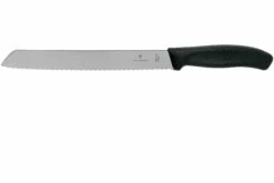 Victorinox SwissClassic 6.8633.21G Cuchillo Para Pan Negro 21 Cm